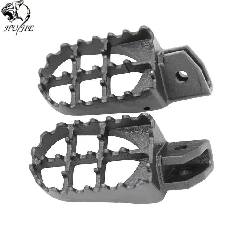 Кроссовый Байк черные подножки для ног педали для suzuki rm 80 1993-2001