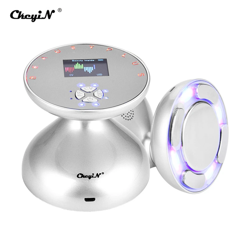 

LED Nano IPL RF Ultrasound Cavitation Fat Burner 3D Body Shaping Slimming Firming Device Photon Rejuvenation Face Lift Massager