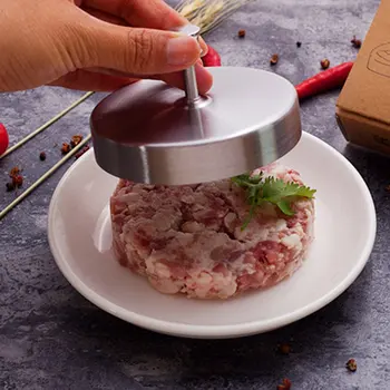 

304 Stainless Steel Hamburger Patties Pressed Mold Diy Rice Ball Sandwich Omelet Molds Kitchen Hamburger Meat Press