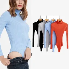 2019 Winter New Sexy Thread Ladies Turtleneck Sweaters Solid Color Long-Sleeved Women Knitwear Fashion Slim Tights Bodysuit 2019 Winter New Sexy Thread Ladies Turtleneck Sweaters Solid Color Long-Sleeved Women Knitwear Fashion Slim Tights Bodysuit