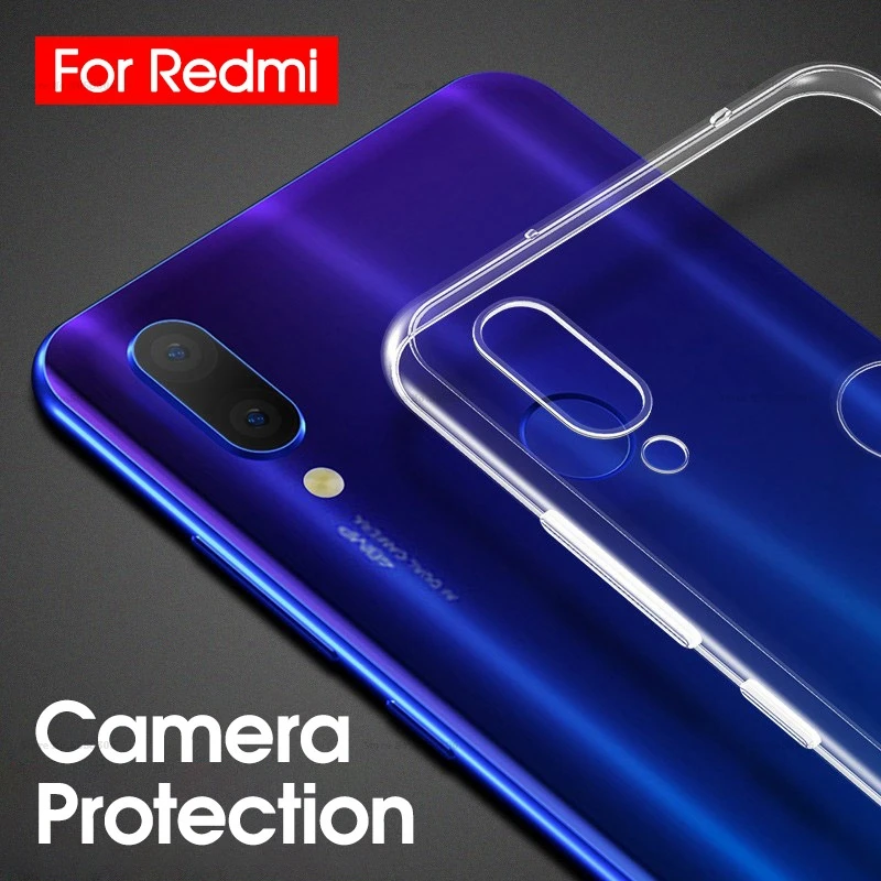 Мягкий силиконовый чехол из ТПУ для Xiaomi Mi 9 Redmi Note 7 6 Pro 6A Mi9 SE 8 A3 A2 Lite A1 6X CC9