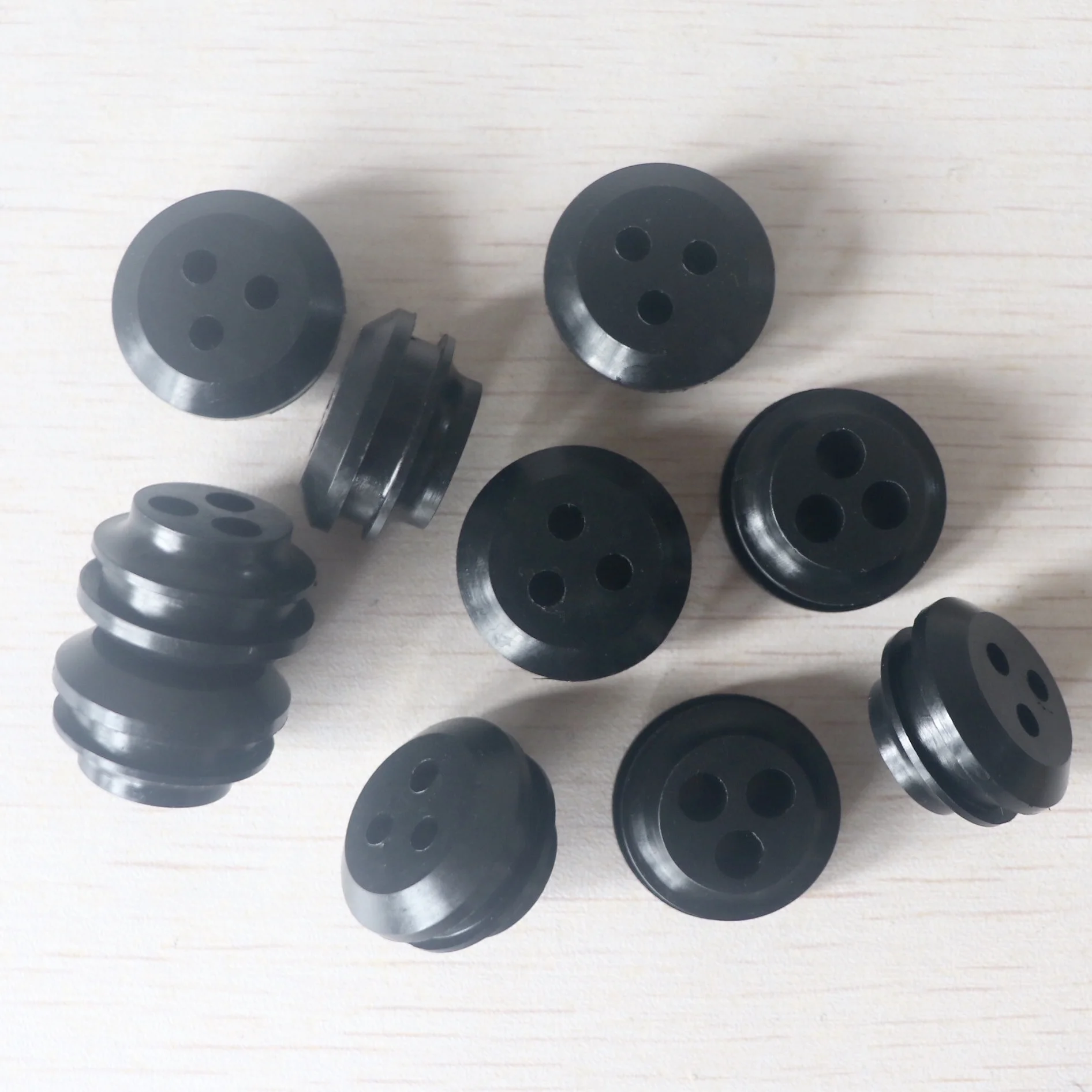 

10Pcs Brush Cutter Grass Trimmer 3 Holes Rubber for Fuel Oil Pipe Hose Fuel Tank pipe Replacement Parts Set