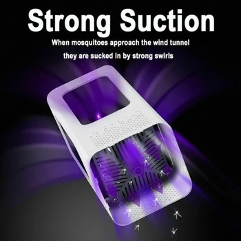 

DV 5V-1A 5W Usb Electric Photocatalytic Led Anti Mosquito Killer Lamp LowVoltage UV Photocatalys Insect Trap Light Hunting Trap