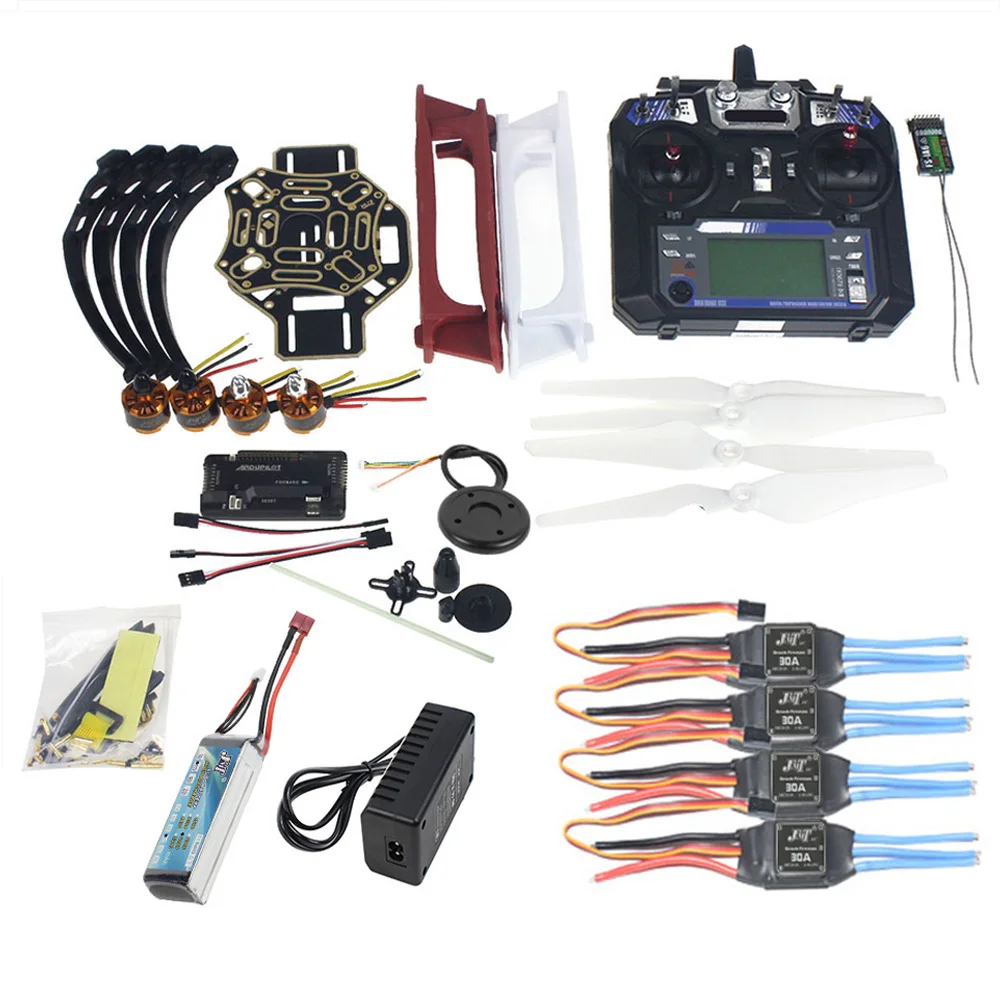 Full Set RC Drone Quadrocopter 4-axis Aircraft Kit
