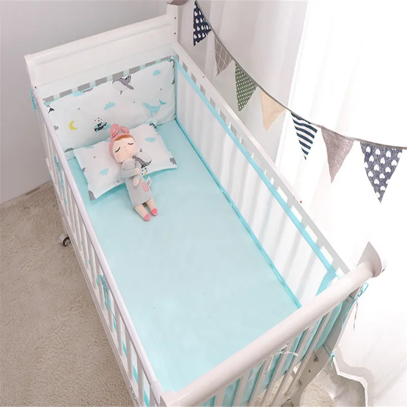 tipo Mais Grosso Recém-nascidos do Bebê Berço em Torno de Almofada Protetor de Berço do Bebê Bumper Cama Grupo Pcs Crib Kids Travesseiros 5 7 Amortecedores