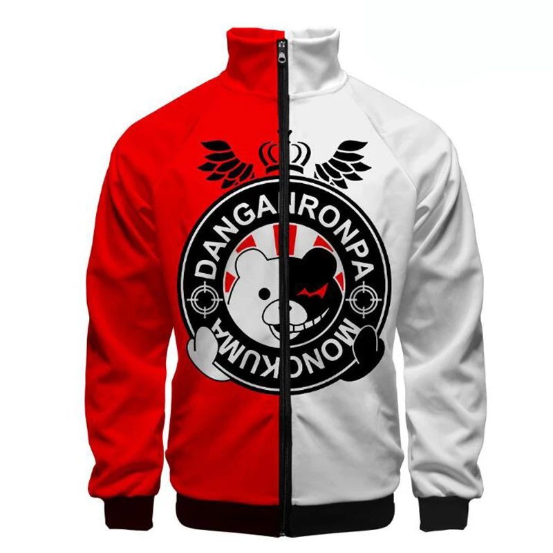 Аниме Dangan Ronpa Danganronpa Mono Kuma Monokuma Черный Белый Медведь 3D принт воротник стойка