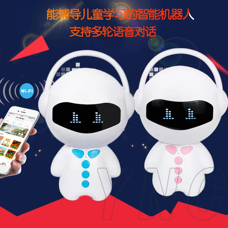 

Intelligent Robot Children Early Learning Machine AI Voice Intercom WiFi Story Machine