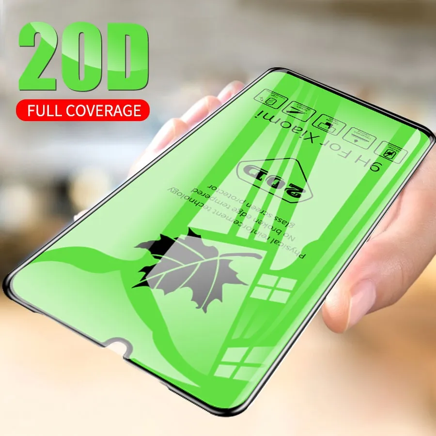 20D Защитное стекло для Xiaomi Redmi Note 8 8A 8T 9 9S K30 Pocophone X2 F1 Pro Max закаленное экрана полное