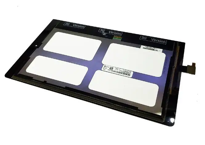 10,1 'для lenovo Yoga Tablet 10 B8000 B8000-H Полный ЖК-дисплей Панель кодирующий преобразователь сенсорного экрана в сборе с рамкой - Цвет: touch  and lcd