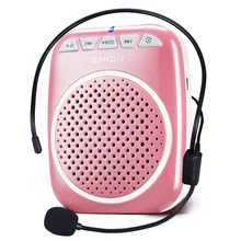 Голосовой усилитель, проводной микрофон, маленькая пчелка, MP3, прочный Аккумулятор, для совещаний, гид, для учителя, музыкальный плеер, усилитель для МегаФона