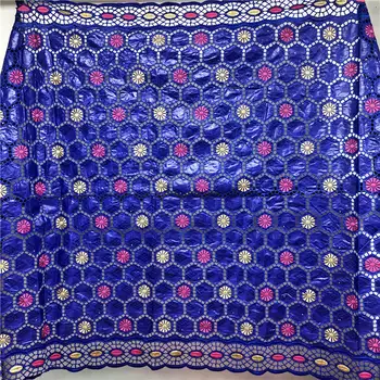 

2020 New arrival african Bazin riche fabric with beads embroidery lace / bazin riche dress material Nigerian ! PL71210