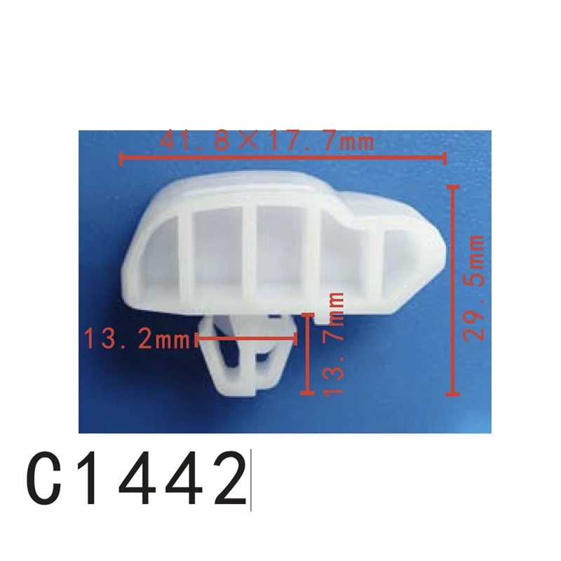 

100x OEM нейлоновый молдинговый зажим для Honda 75328-SM4-A01 75328SM4A01