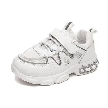 

2020 autumn new children's sports shoes breathable non-slip boys running shoes girls casual shoes big kid sneakers
