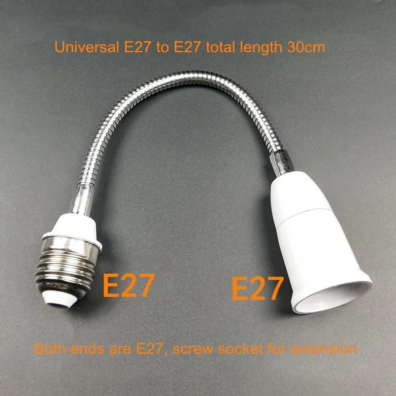 Base de lâmpada led flexível e27 e14