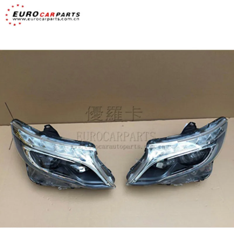 V class W447 lights fit for v class w447 v250 v260 vito eurocar style headlights and taillight