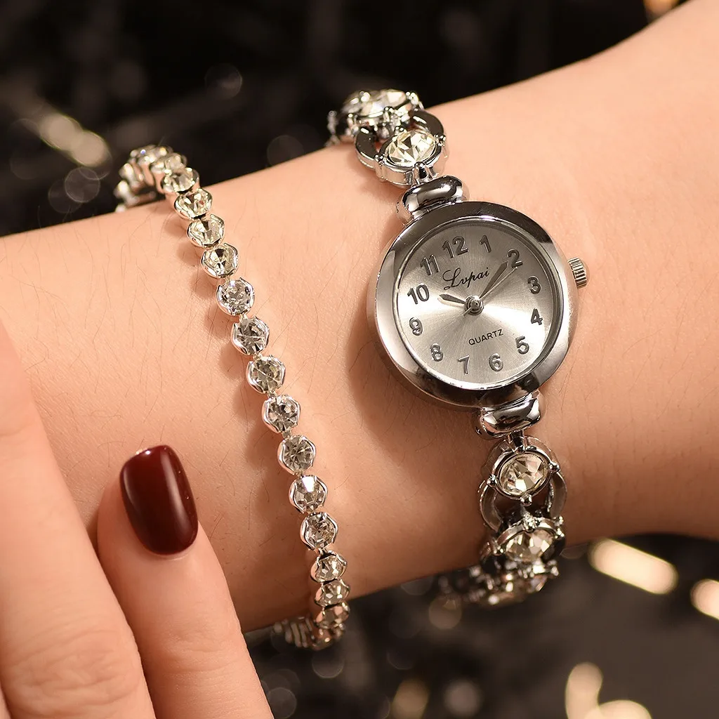 Женские часы с браслетом, роскошные модные часы со стальным ремешком, полностью бриллиантовый браслет, стразы, высокое качество, часы с браслетом, часы YE1