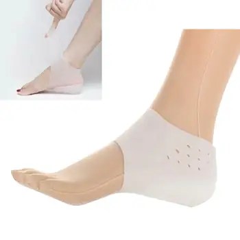 

1 Pair Unisex Invisible Height Lift Heel Pad Sock Liners Soft Heighten Insole