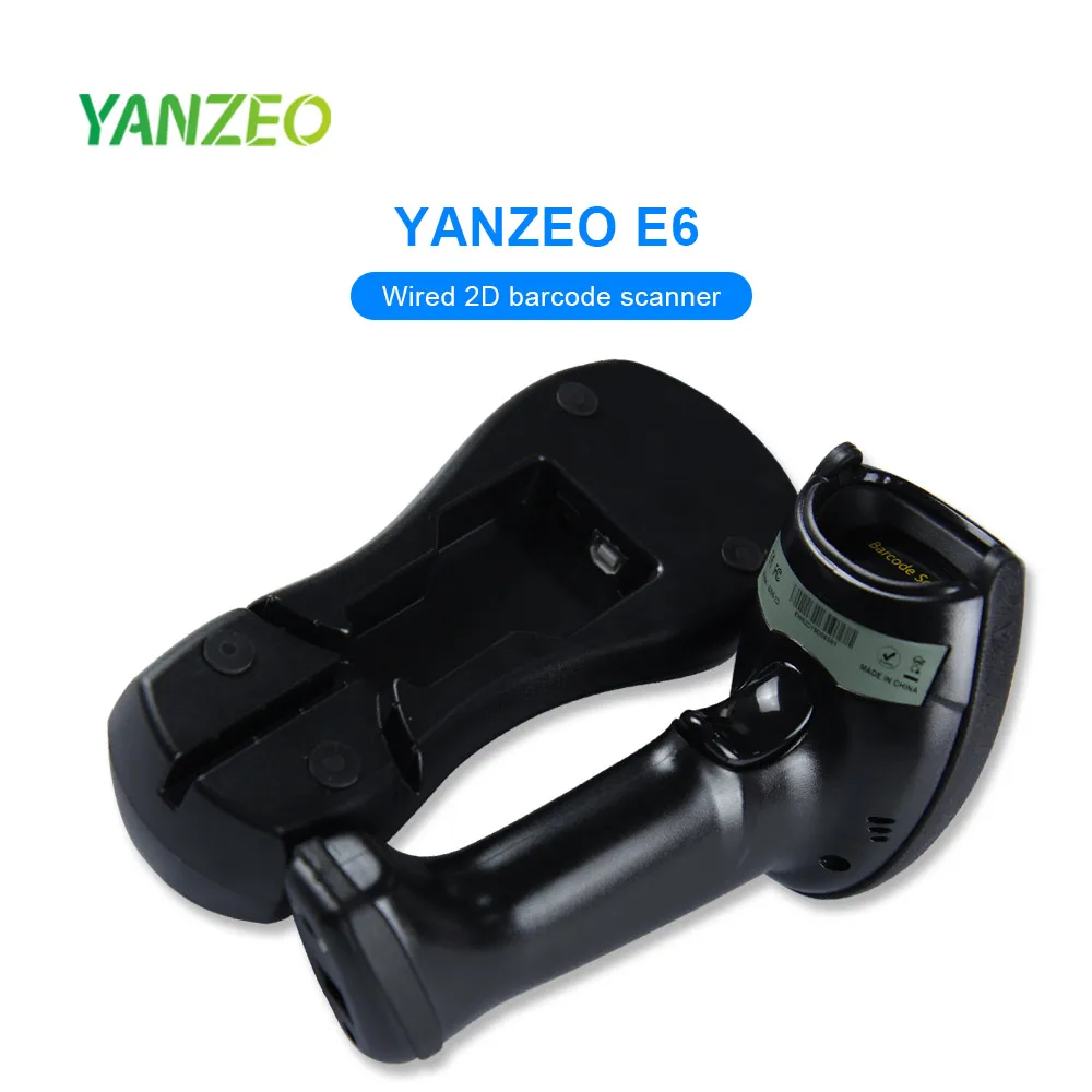 Yanzeo EW6 200M дальний беспроводной 2,4G сканер штрих-кода 1D 2D qr-код PDF417 сканер штрих-кода беспроводной qr-считыватель