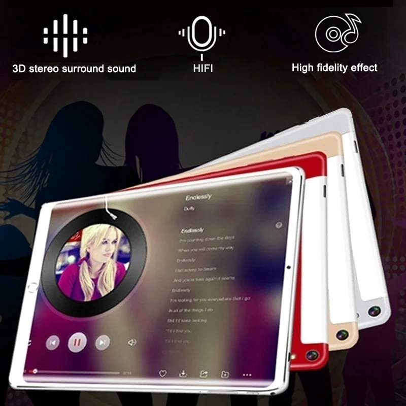 US $95.20 2021 NEW 6GB Ram 128GB Rom 101 Inch Tablet Android 90 Octa Core Tablet Pc 3G 4G LTE Wifi IPS Dual SIM Cards GPS Tablets