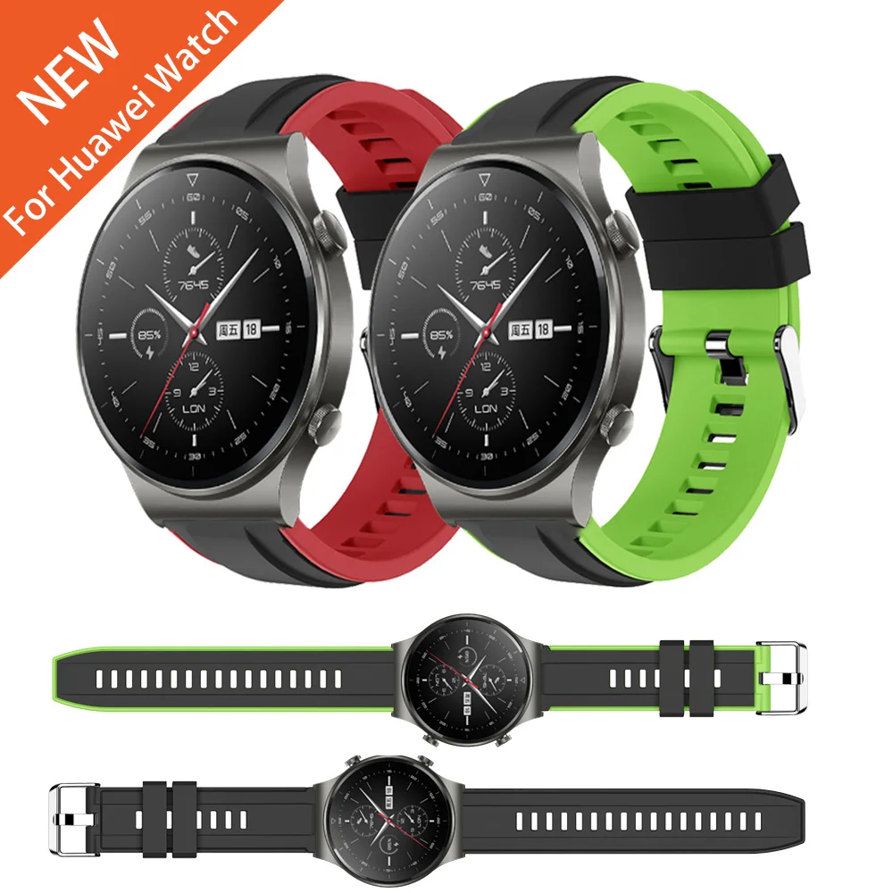 Per Huawei Watch Gt 2 Pro Cinturino In Silicone Cinturino Cinturino Per Huawei Gt 2E Gt2 46Mm E Honor Magicwatch 2 Cinturini 46Mm