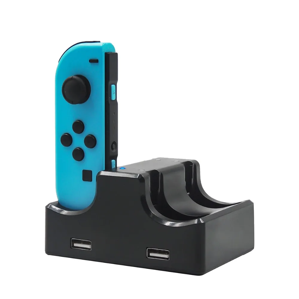 iBen USB Game Controller Charging Dock Station Joypad Game Pad Joystick 4 in 1 Charger Stand Holder For Nintendo Switch (4)