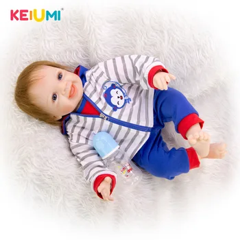 

Keiumi Hot Selling 55cm Reborn Baby Doll Model Infant Reborn Baby
