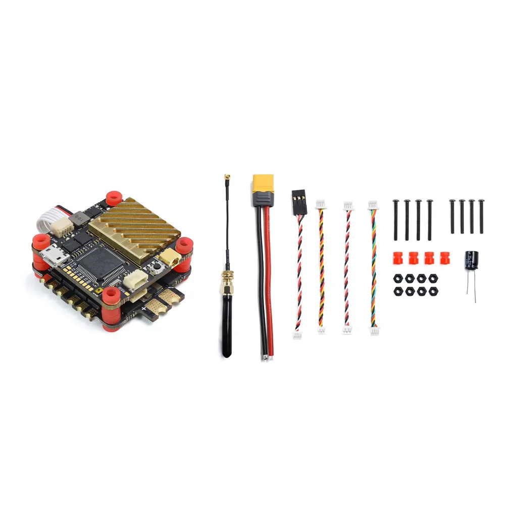 Geprc GEP-SPAN-F722-VTX двойной гироскоп F7 Контроллер полета AIO 600mW VTX& 50A BL_32 4в1 ESC стек RC часть для FPV Дрон MultiRotor