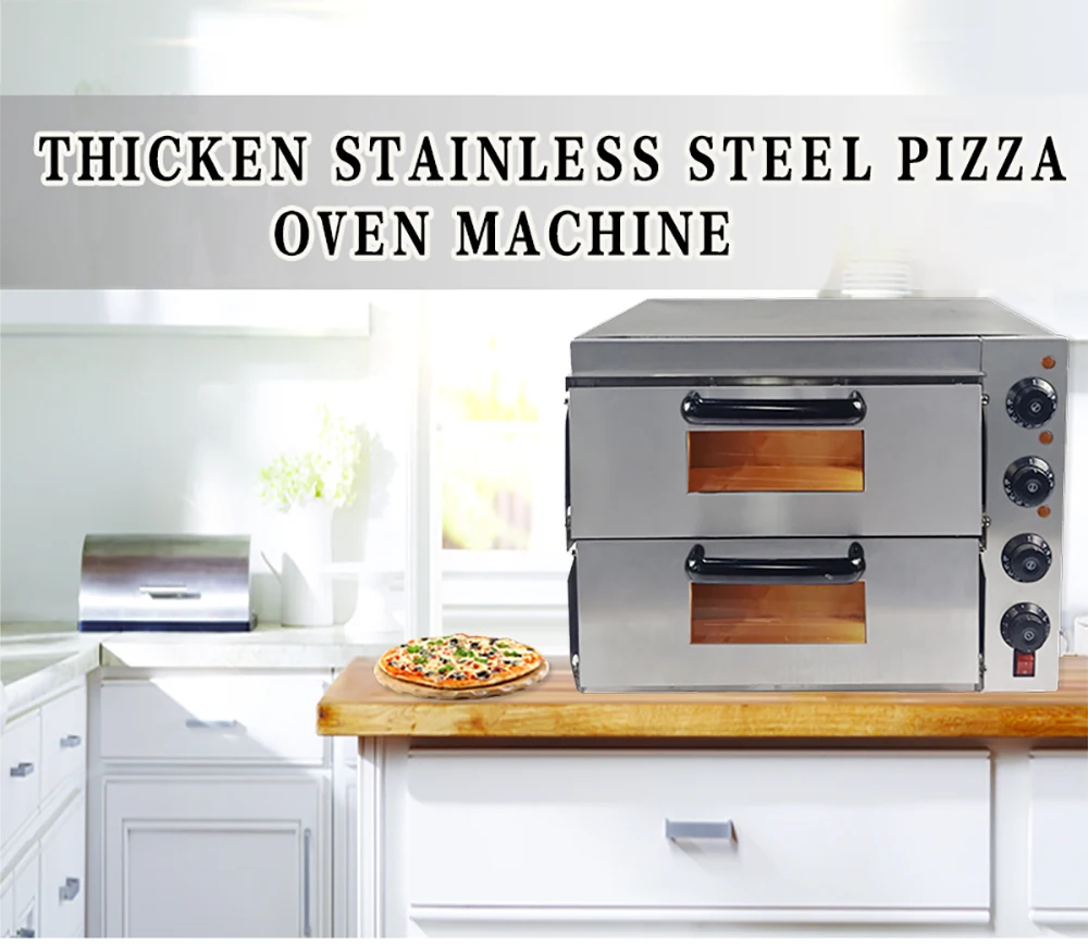 oplichterij bed trainer Beste Elektrische Pizza Oven Dubbele Laag Keuken Bakken Machine 350 Graden  Temperatuurregeling Verwarming Bakkerij Oven 3000W Te Koop|Ovens| -  AliExpress