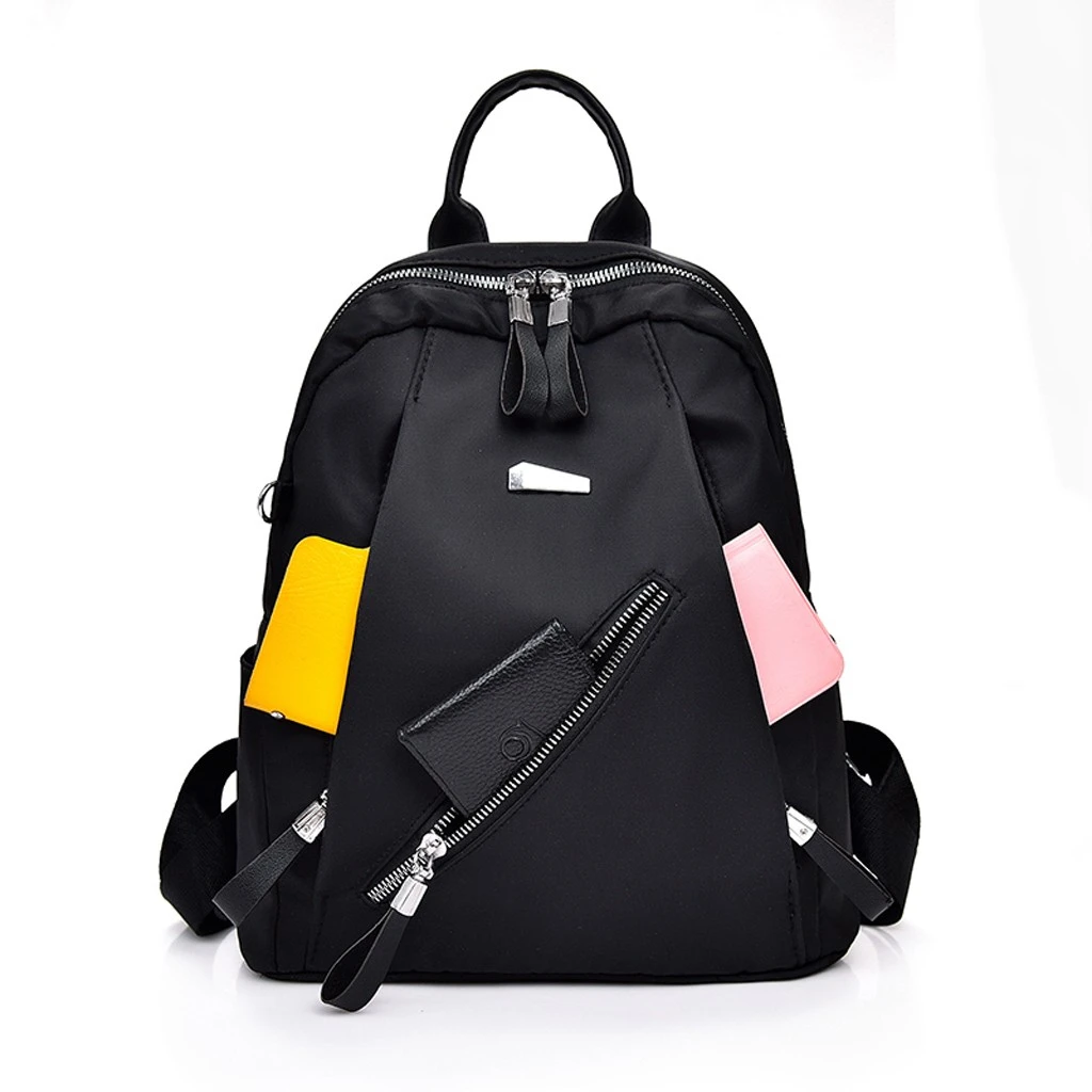 Aelicy Woman Fashion Leather Backpack Female Style Zipper School Bags For Teenage Girl Large Capacity Travel Bag 1023