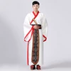 Hanfu-ropa tradicional china para hombre, traje antiguo de Festival, ropa para el escenario, trajes de baile folclórico, 10 colores ► Foto 3/6