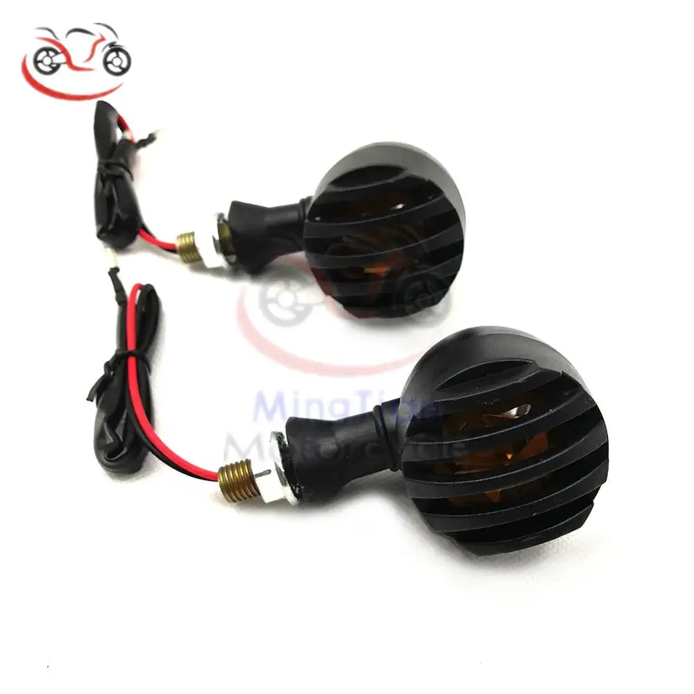 1 пара универсальные поворотники сигналы для Harley Honda Kawasaki Suzuki Yamaha Chopper|light for|light