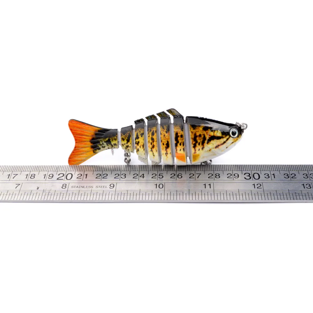 NEW Swimbait Fishing lures 100mm 15g 3D fisheyes bionic fishing hard temptation Crankbait 2 hook bait Pesca crankbait carp bait