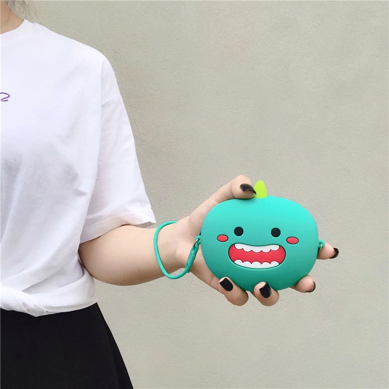 coin purse Дропшиппинг креативный женский силиконовый ID кредитный держатель для карт мини сумка Женский дорожный банк держатель для карт на молнии визитница кошелек - Цвет: coin purse