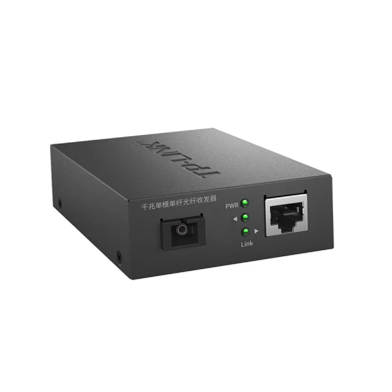 TP-LINK гигабитный приемопередатчик TL-FC311A/B фотоэлектрический преобразователь Оптический приемопередатчик связи одномодовый одноволоконный