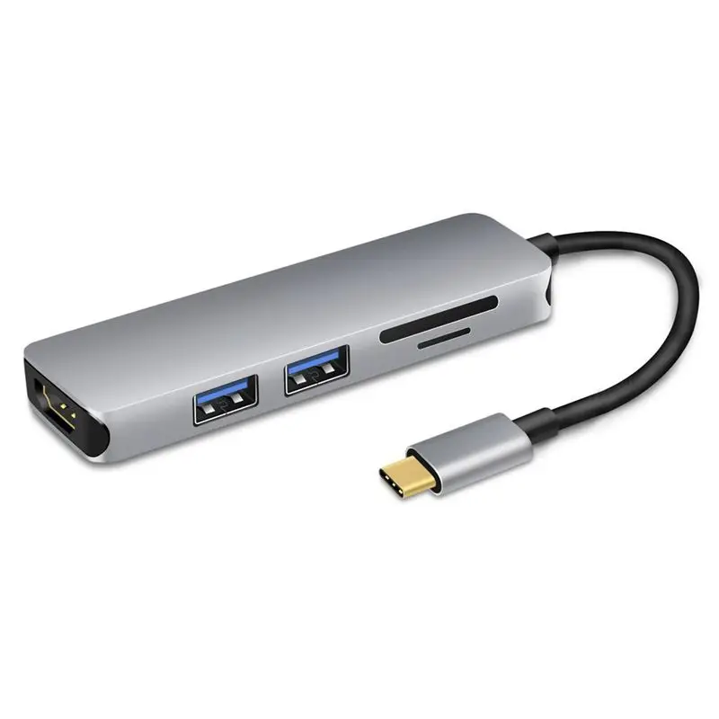 AABB-USB type-C-USB адаптер, 3,1 USB C(Thunderbolt 3)-3 хаб с type-c женский интерфейс расширения для MacBook/Chromebook P