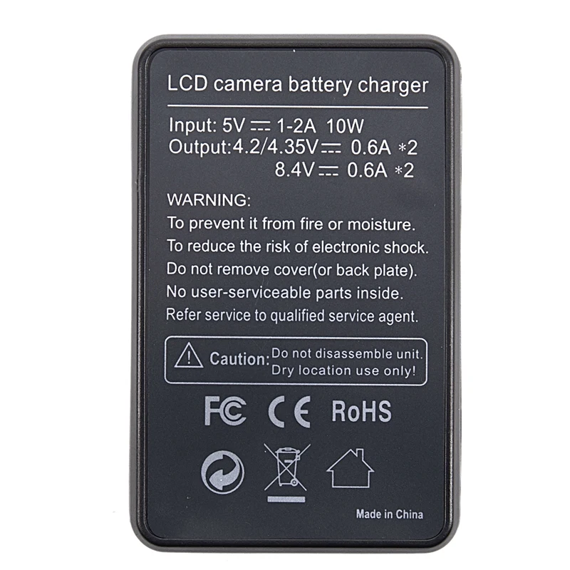 Aabb-usb ЖК-зарядное устройство En-El15 для Nikon D850/D810/D800E/D800/D750/D610/D7200/D7100/D7000/V1