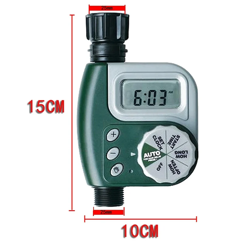 На батарейках один выход электронный цифровой программируемый шланг кран Таймеры Таймер для орошения воды