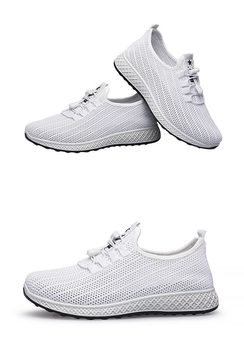 Vogue Nice Sneakers Casual Men Vulcanized Shoes Breathable Mesh Male Shoes Mens Lace Up Flats Shoes Zapatos Fashion