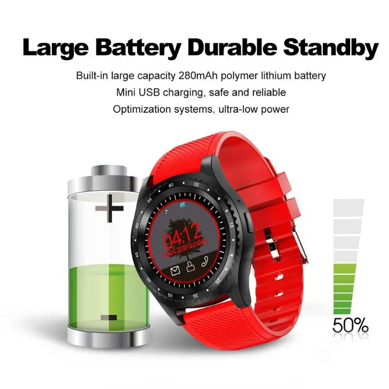 L9 Smart Watch With Camera Bluetooth Sports Watch Fitness Monitor Support SIM Card Smartwatch Smart Watch With Camera