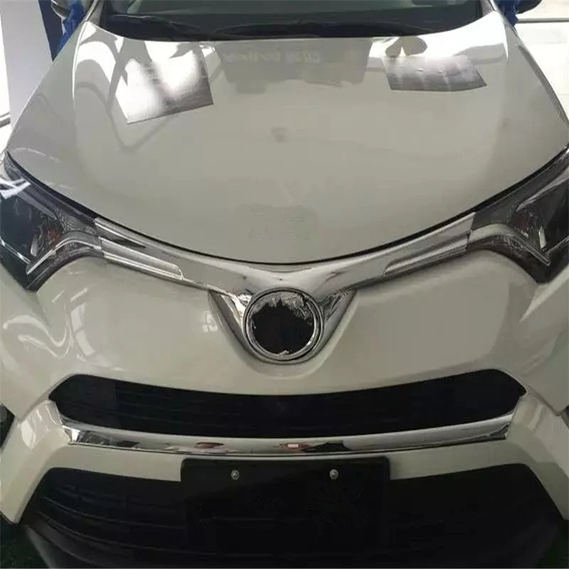 WELKINRY для Toyota RAV4 RAV 4 IV XA40 2016 2017 2018 2019 ABS хромированный передний головной светильник