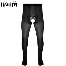 Мужские колготки iiniim из ледяного шелка с сюрпризом эластичные