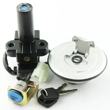 

Ignition Switch Fuel Gas Cap Seat Lock Key Kit For Honda X4 CB1300 1997-2000
