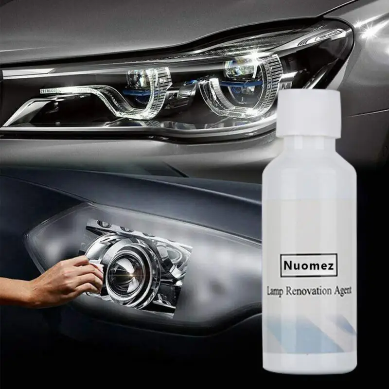 

20ml Car Headlight Maintenance Clean Retreading Agent Spray Polish Repair Fluid Headlight Polishing Anti-scratch Liquid
