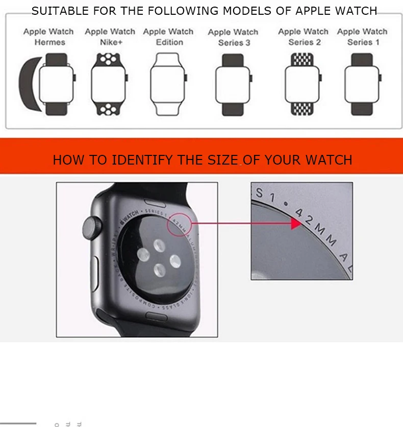 Для женщин часы аксессуары Нержавеющая сталь Band для Apple Watch серии 1/2/3/4, 42 мм, 38 мм, 40 мм 44 браслет ремешок