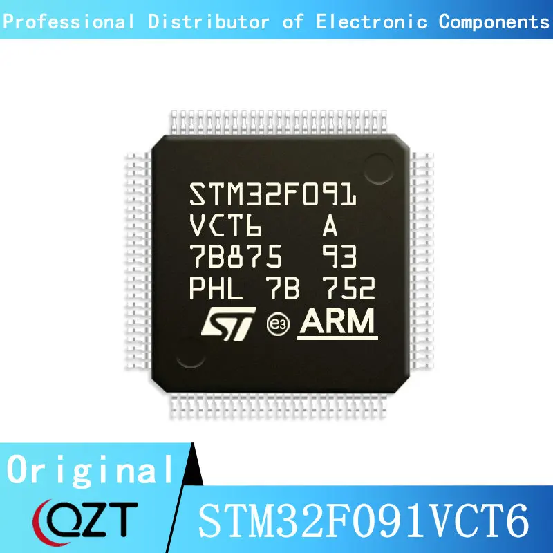 10pcs/lot STM32F091 STM32F091VC STM32F091VCT6 LQFP100 Microcontroller chip New spot new stm32f091vbt6 stm32f091vct6 stm32f091rct6 stm32f091cbu6 stm32f091ccu6 stm32f091vch6 stm32f091vch7 microcontroller chip