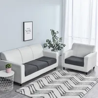 Grey Color Sofa Seat Cushion Cover 5