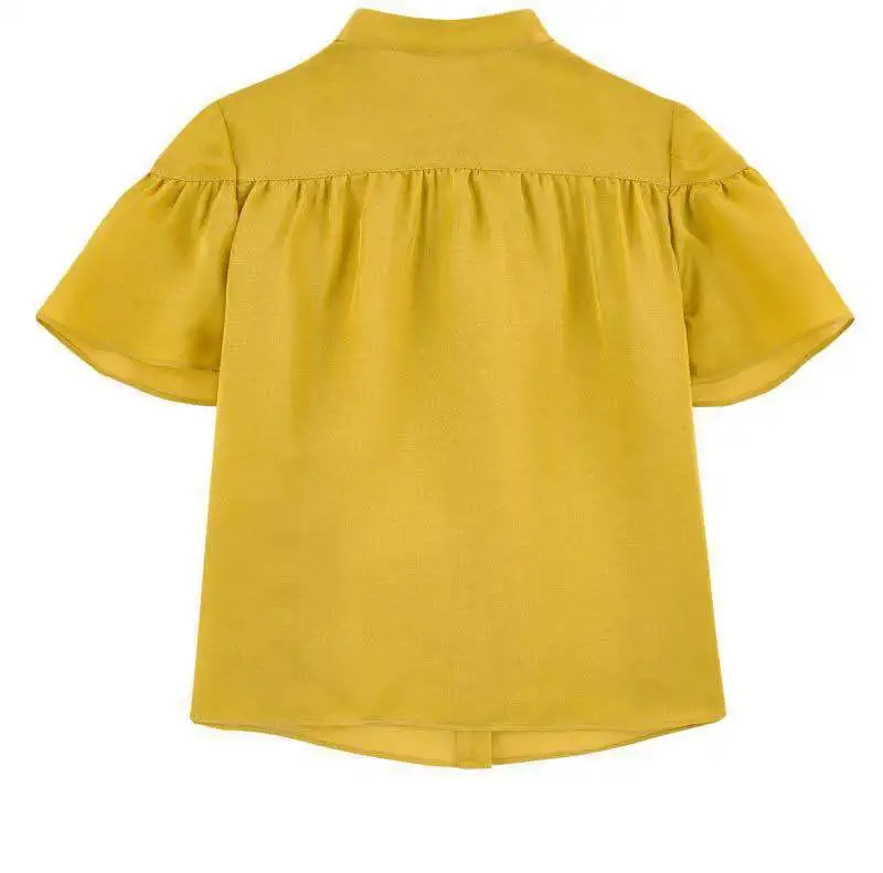 

High Order Real Silk Parent And Child Girls Mother & Daughter Infant Strawberry Short-sleeved Shirt Spring Clothing Summer Wear