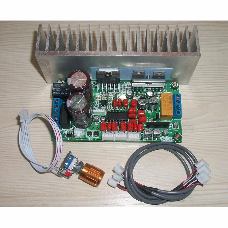

Upgraded version LM1875 power amplifier board 2.1 digital audio amplifier control preamp tone with speaker protection T1229