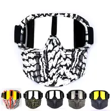 Лыжные Сноуборд очки Велоспорт Шлем дышащие очки анти-УФ зимние лыжные снегоходные очки маска Мотокросс солнцезащитные очки