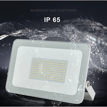 

Led Flood Light 50W100W150W Spotlight IP65 Waterproof Outdoor Floodlight AC110V/220V Engineering Tunnel Lamp for Garden Street